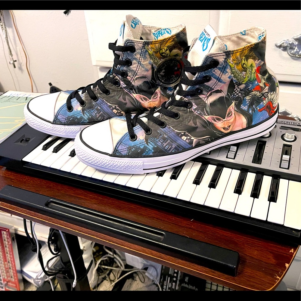 Converse all star DC comic sneakers